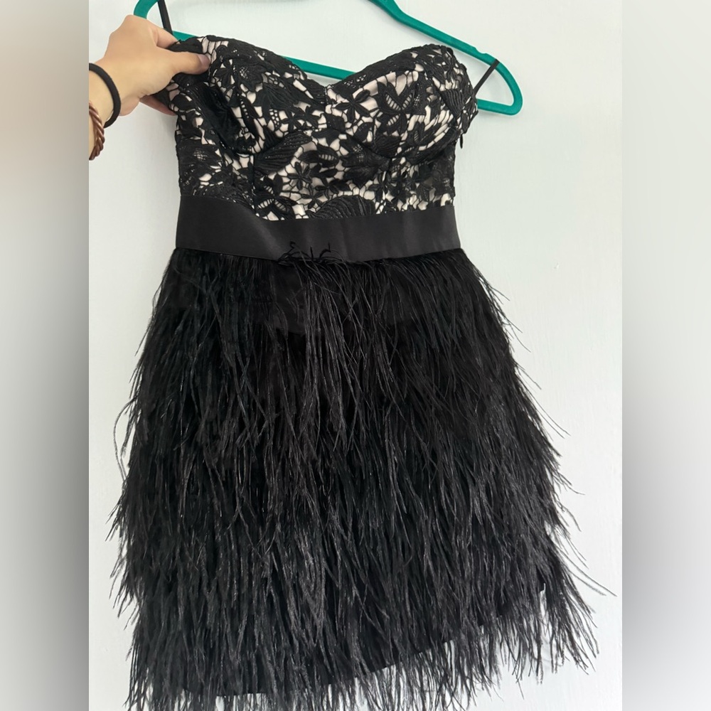 Feather Lace Dress, size small